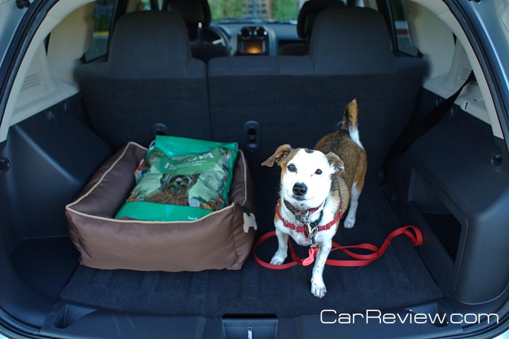 2011 Jeep Compass rear cargo area