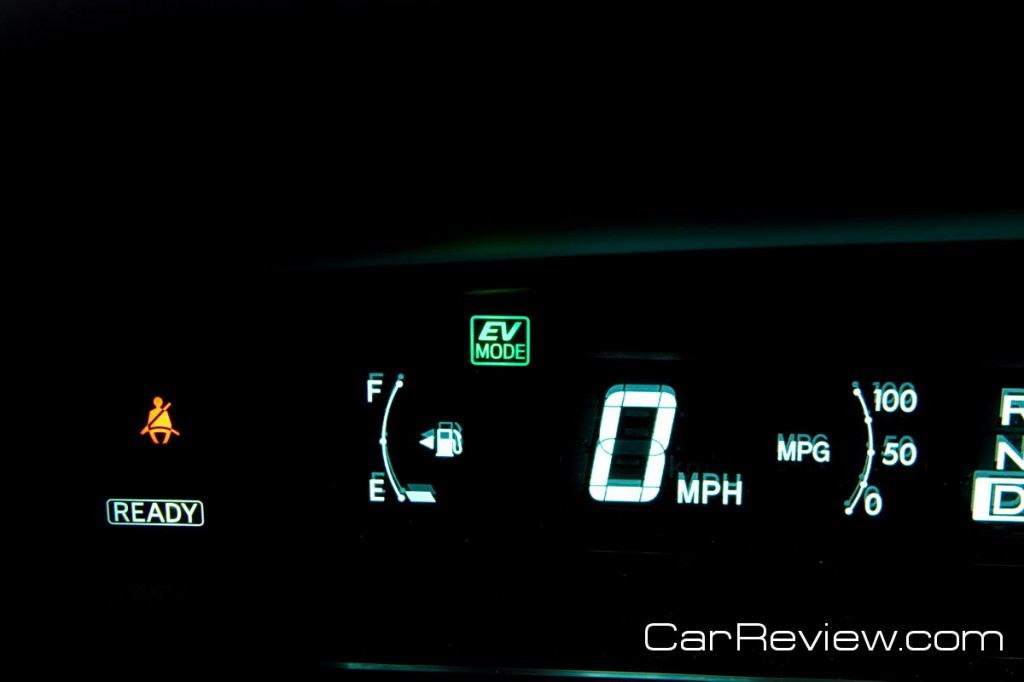 2012 Toyota Prius Plug-in EV mode