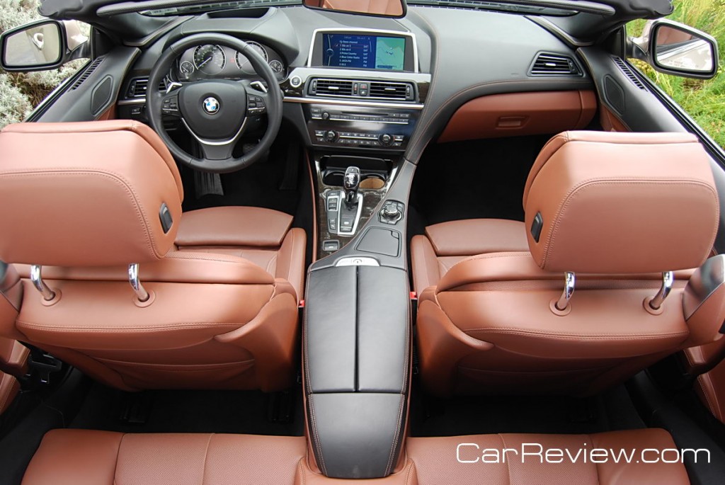 2012 BMW 650i Convertible interior