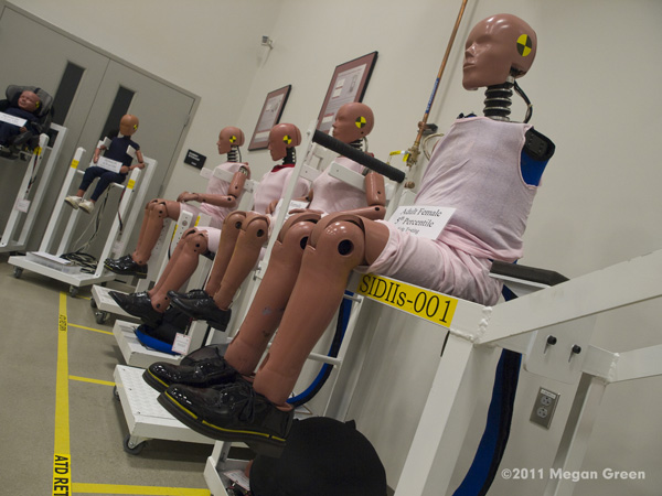 Toyota Technical Center - CSRC; Crash Test Dummies