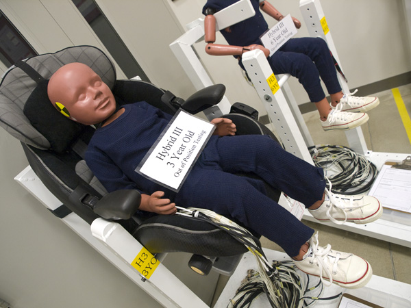 Toyota Technical Center - CSRC; crash test dummies