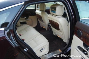 Jaguar XJL back seats