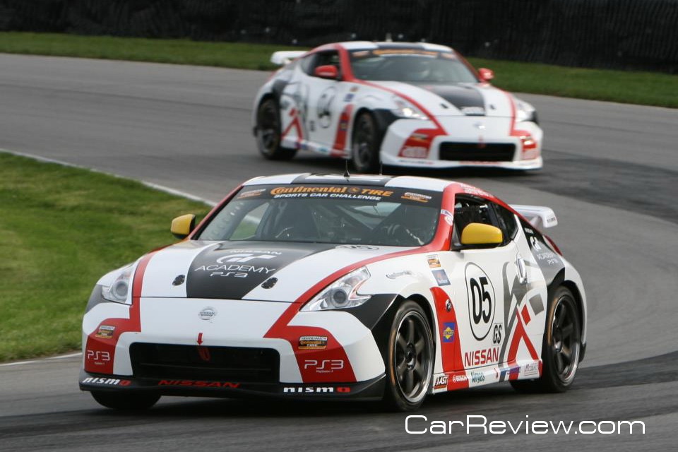A.M. Performance Nismo 370Z cars 05 and 04 (©) Carmen Lynaugh