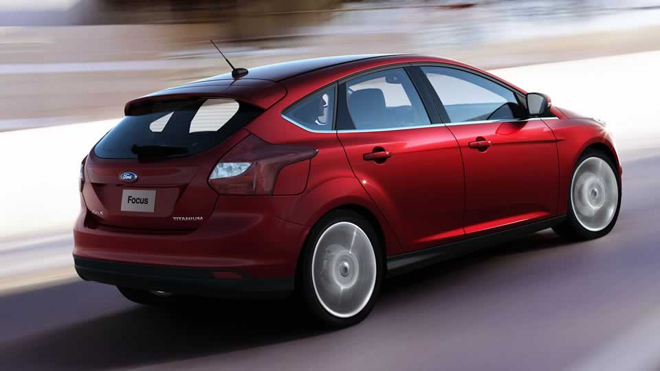 Ford Focus Titanium rear